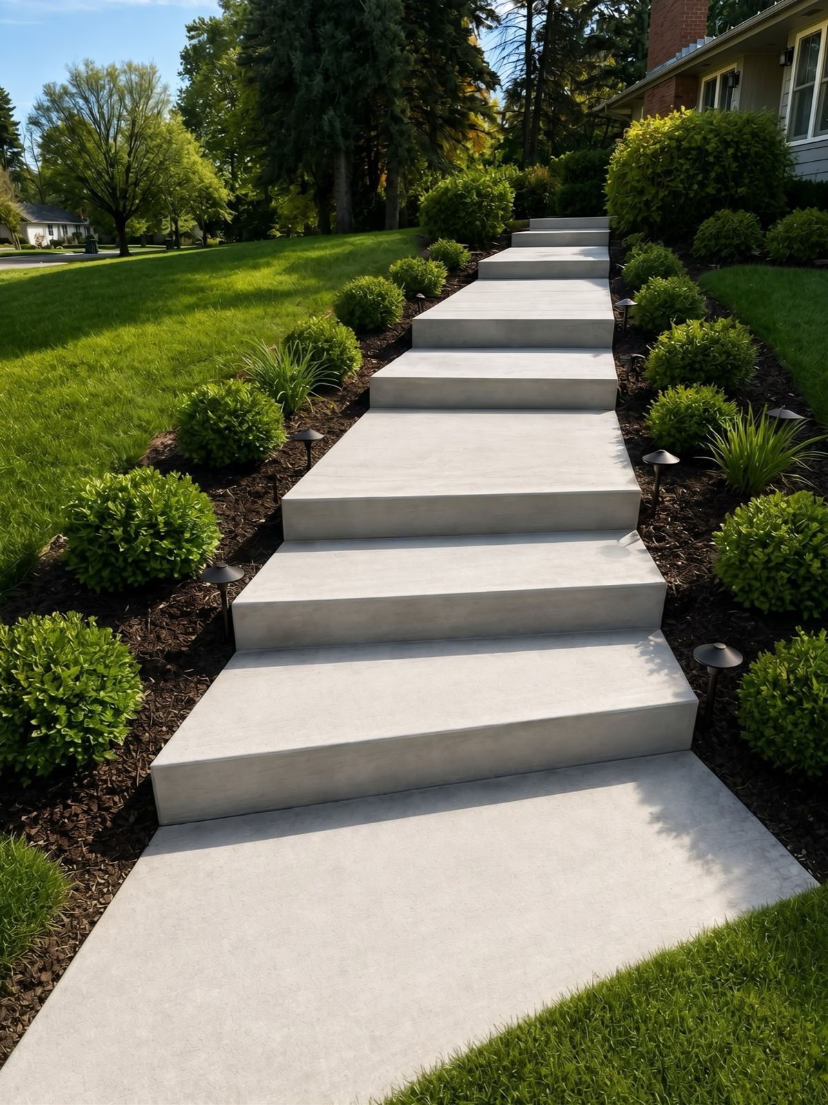 Steps & Sidewalks by Crosstown Concrete & Design