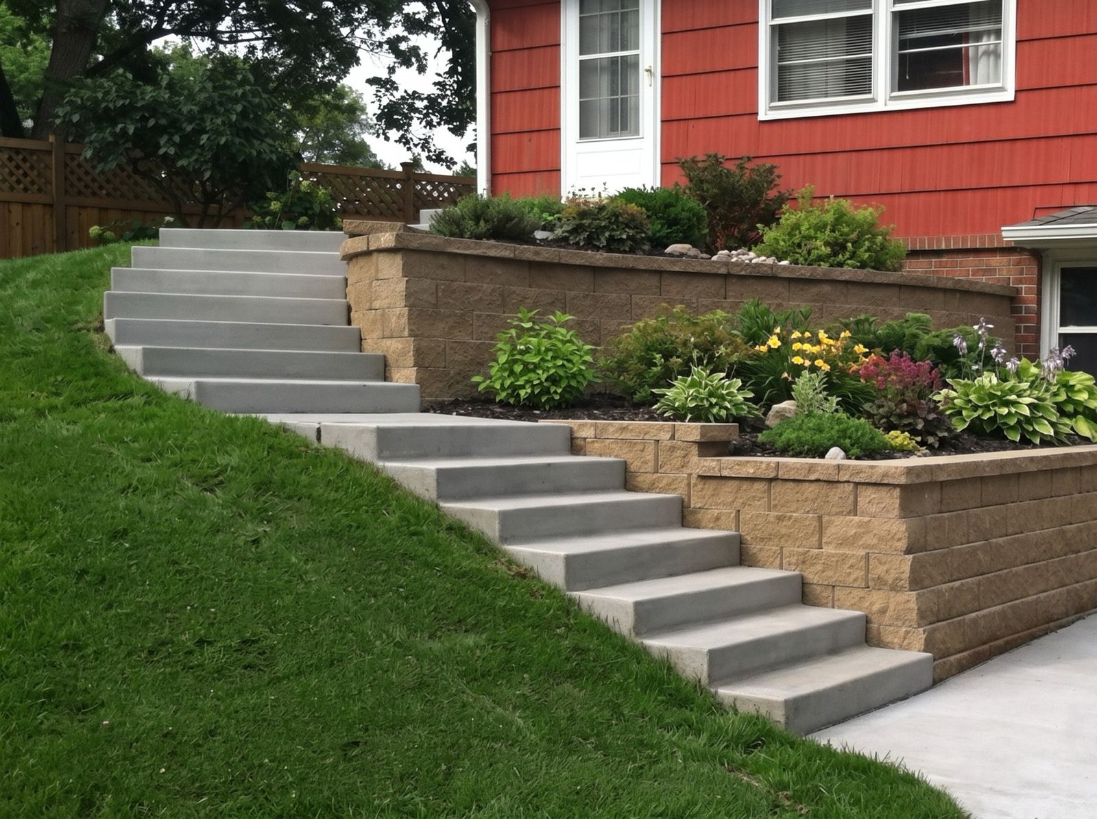 Steps & Sidewalks project 7